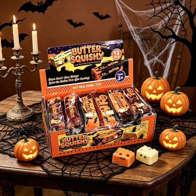 Halloween Butter Squishy Fidget Toys Set